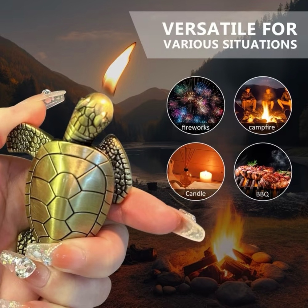 Turtle Torch Lighter, NEW, Fuel NOT Included - Picture 5 of 5